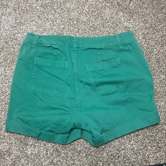 Torrid Teal High Waist Women's Shorts - Picture 9 of 9